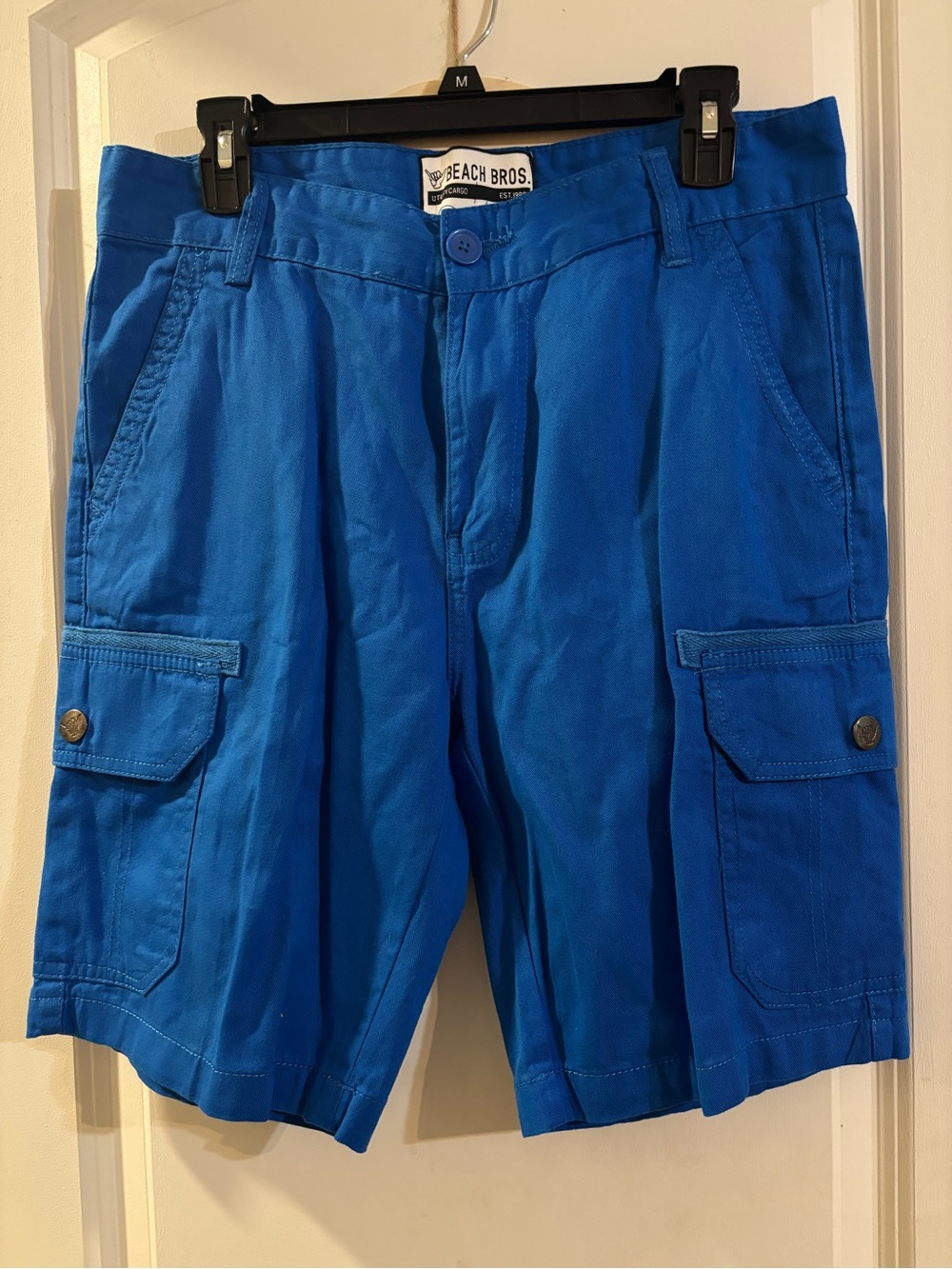 Beach Bros Men's Cargo Shorts — Royal Blue